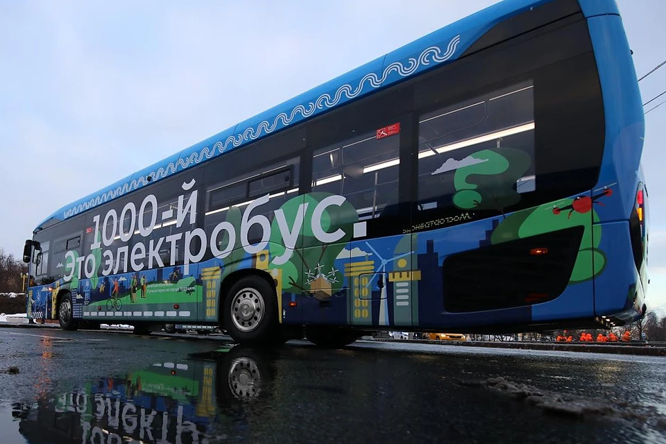 Это уже 400 экоавтобус, купленный на средства от «зеленых» облигаций