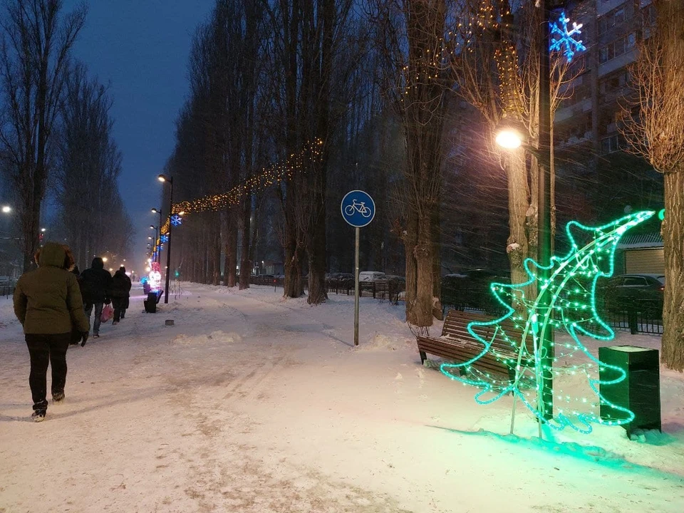 Зимние красоты Саратова