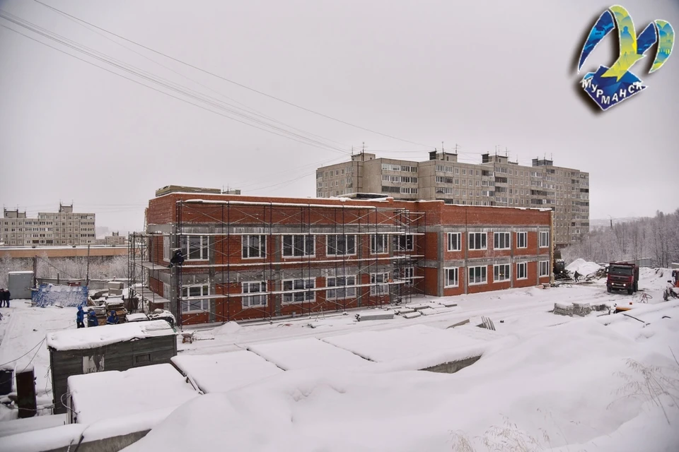Детский сад на улице Достоевского наконец достроили. Фото: администрация Мурманск