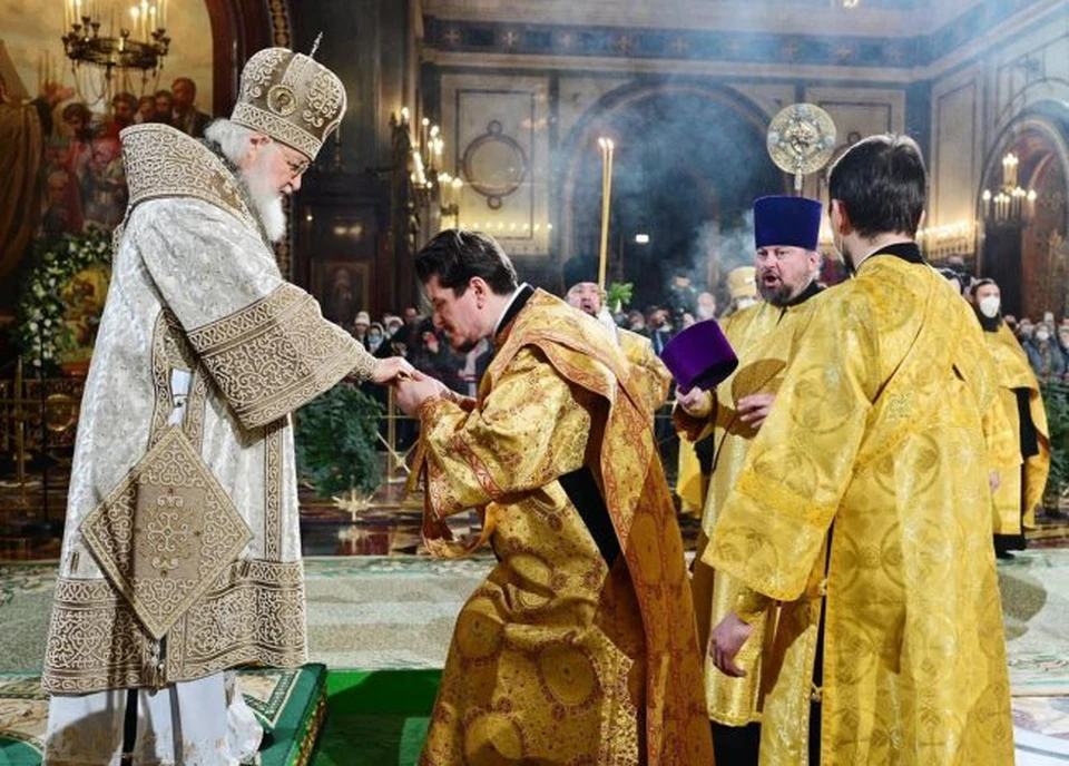 В Кафедральном Соборном Храме Христа Спасителя Москвы патриархом Кириллом был возведён в сан патриаршего архидиакона Константин Барган.