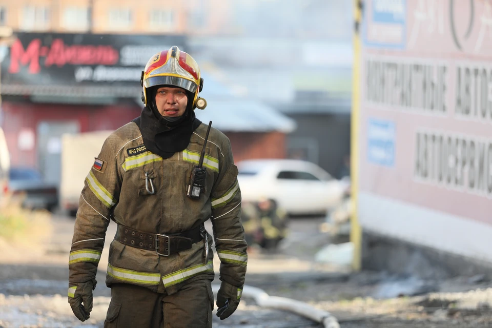 Огнем было охвачено 30 кв. метров