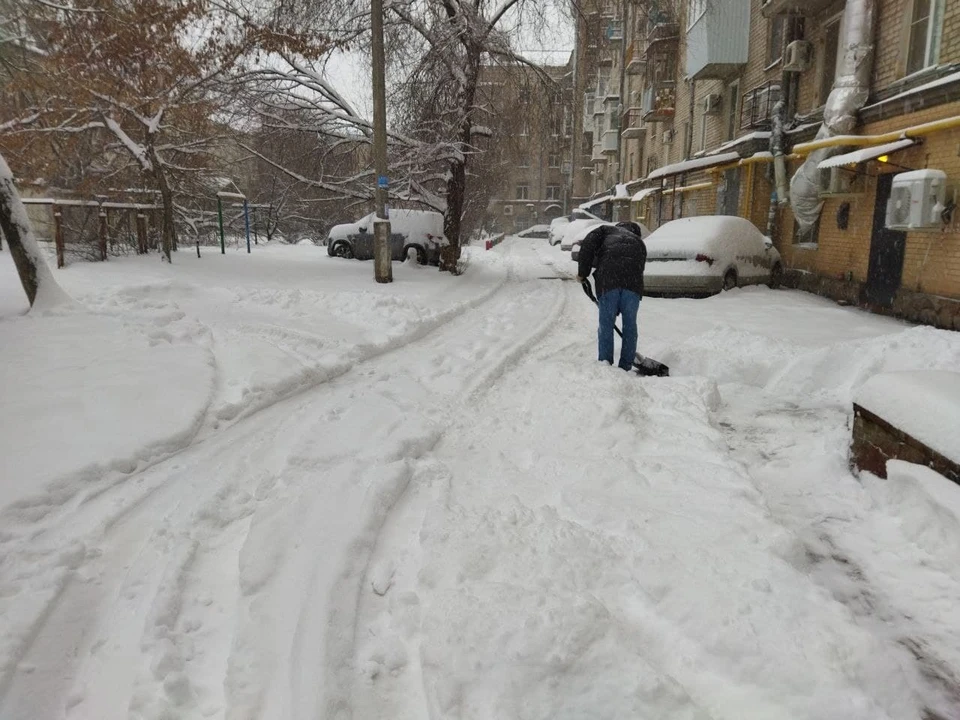 Снегопад будет идти в Волгограде несколько дней