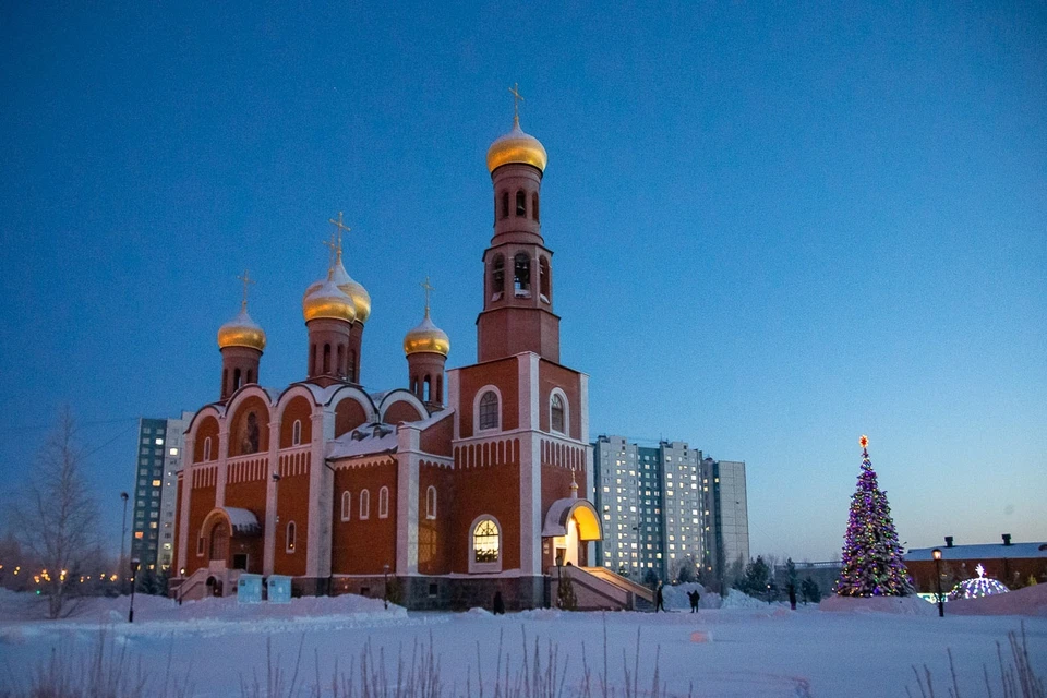 Фото: Храм Рождества Христова г. Нижневартовска