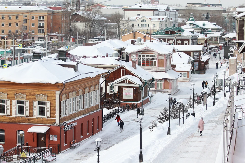 Слабый снег ожидается в Иркутске 14 января