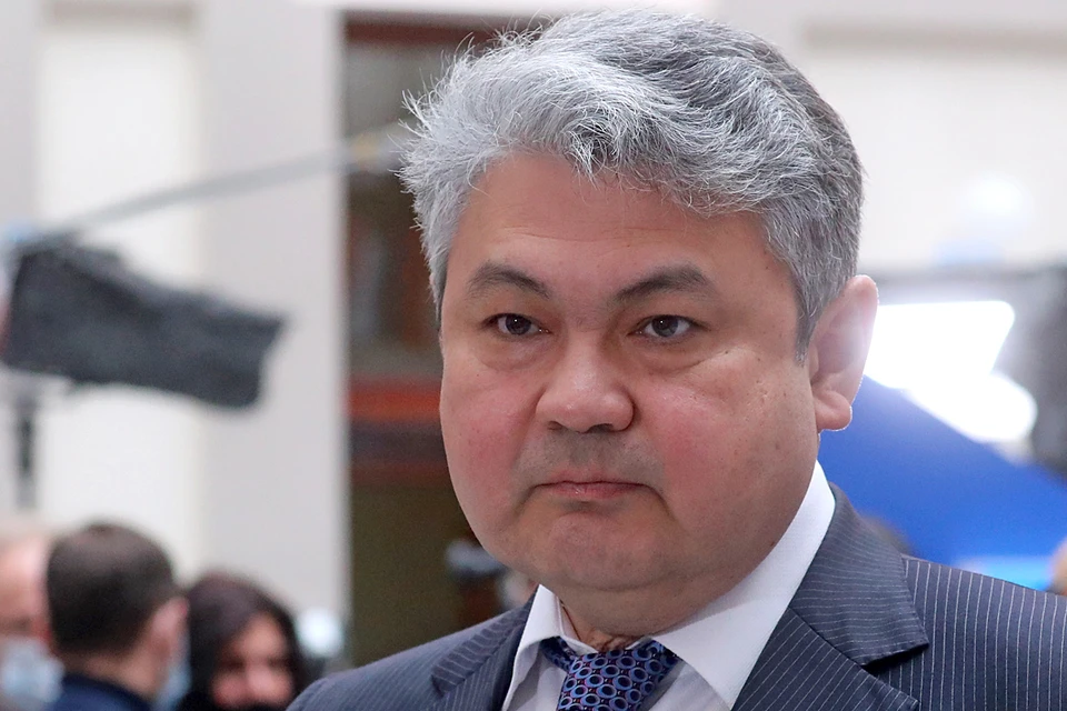 Посол Казахстана в России Ермек Кошербаев. Фото: Сергей Фадеичев/ТАСС