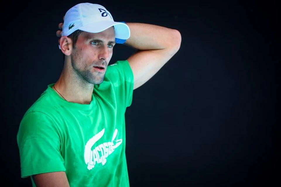 Новака Джоковича могут отстранить от участия в турнире Australian Open