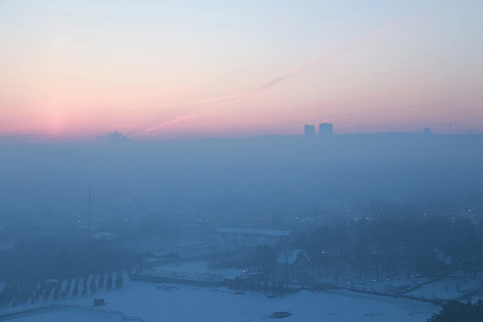 В воздухе Красноярска содержание оксида азота превышено в 4,9 раз
