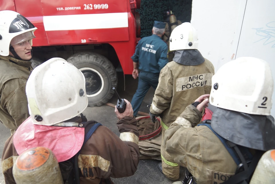 В тушении пожара были задействованы 3 единицы техники и 16 человек личного состава