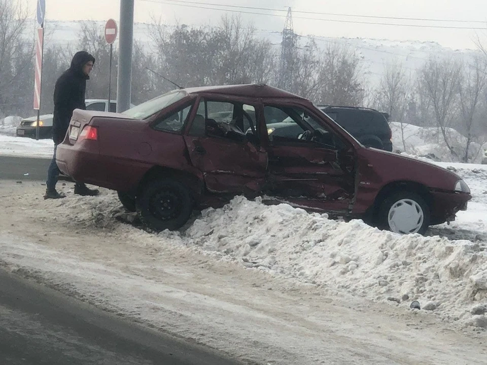 Авария случилась на пересечении Хлебозаводской и Северного луча