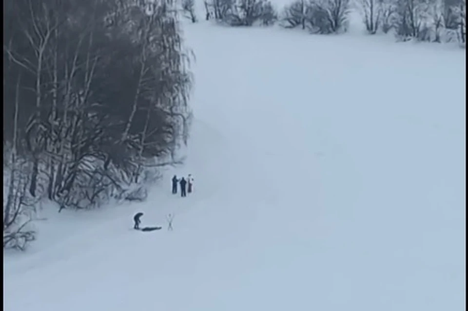 Несчастный случай произошел в воскресенье днем. Скриншот с видео https://vk.com/bez_cenznn.