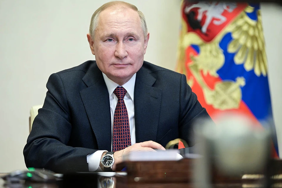 Общение президента России со студентами в Татьянин день уже стало традицией, однако сегодня глава поздравил молодежь в формате видеосвязи. Фото: Алексей Никольский/пресс-служба президента РФ/ТАСС