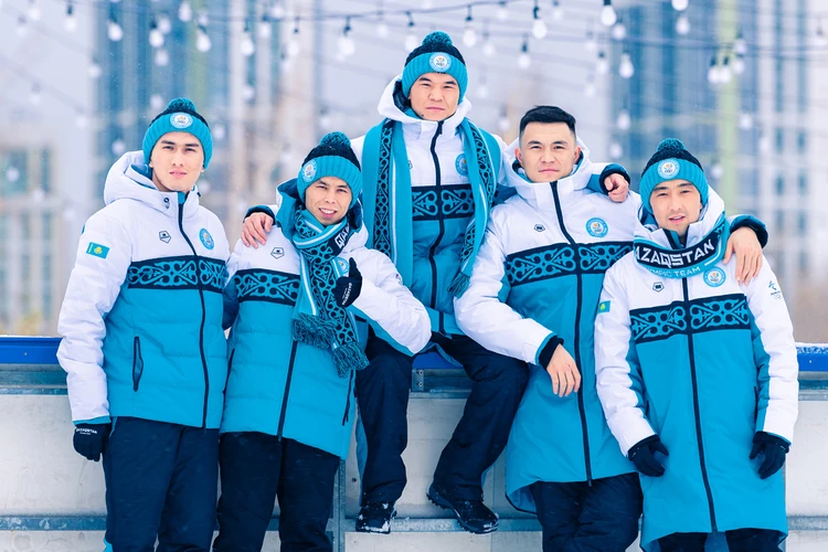 «Putin team» одел и казахских олимпийцев