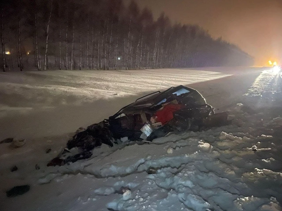 В ДТП на трассе в Александро-Невском районе погиб водитель ВАЗ-2111.