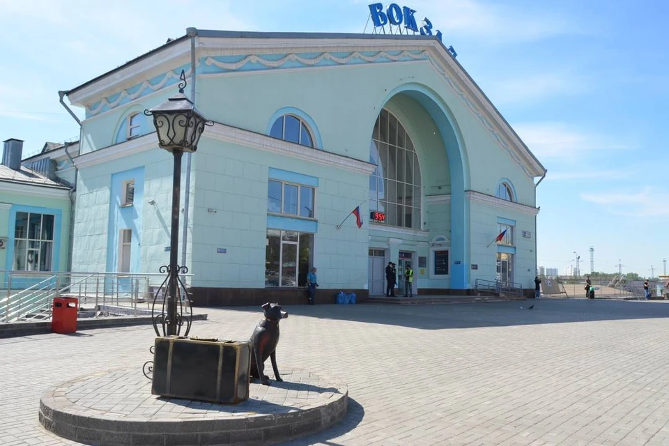 Ремонт территории вокруг вокзала начался еще в 2019 году. Фото: пресс-служба ГЖД