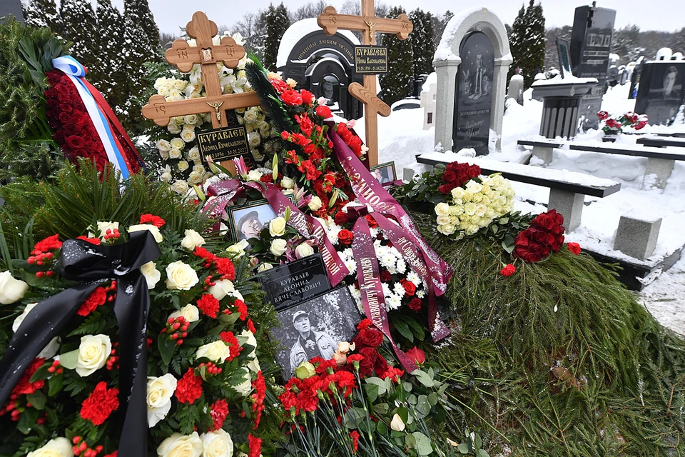 Леонида Куравлева похоронили вместе с горячо любимой женой Ниной Васильевной