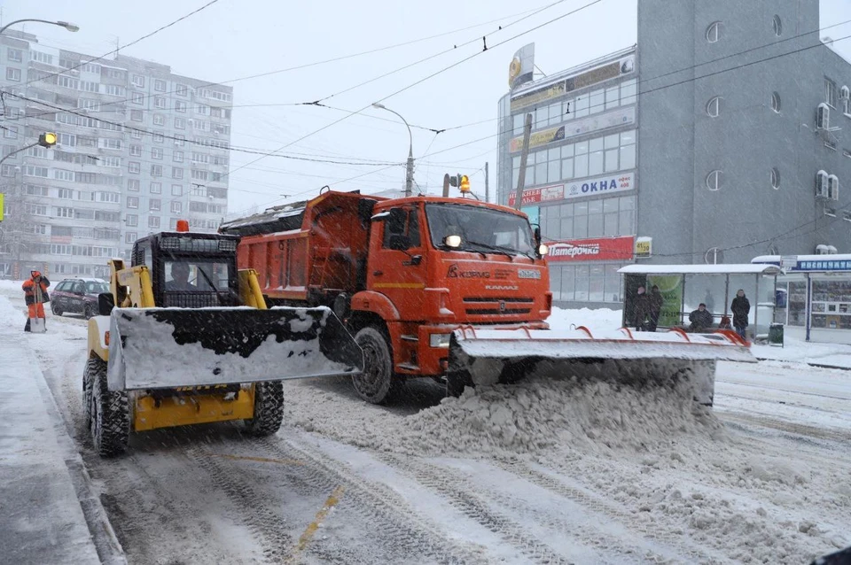 В Самаре выпало 39% нормы снега за месяц