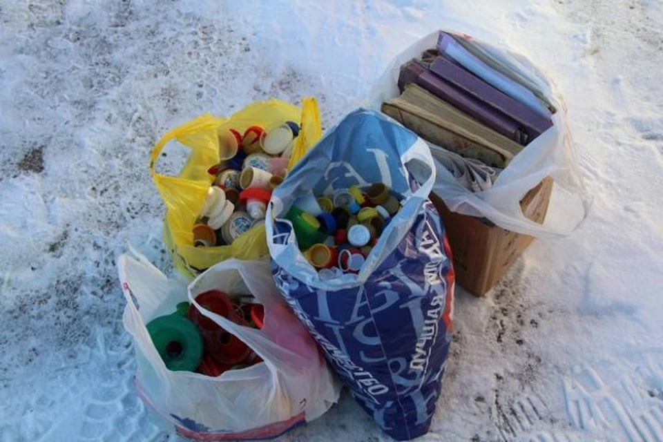 Жители Саянска сортируют пластик и макулатуру. Фото:Сайт администрации Саянска.