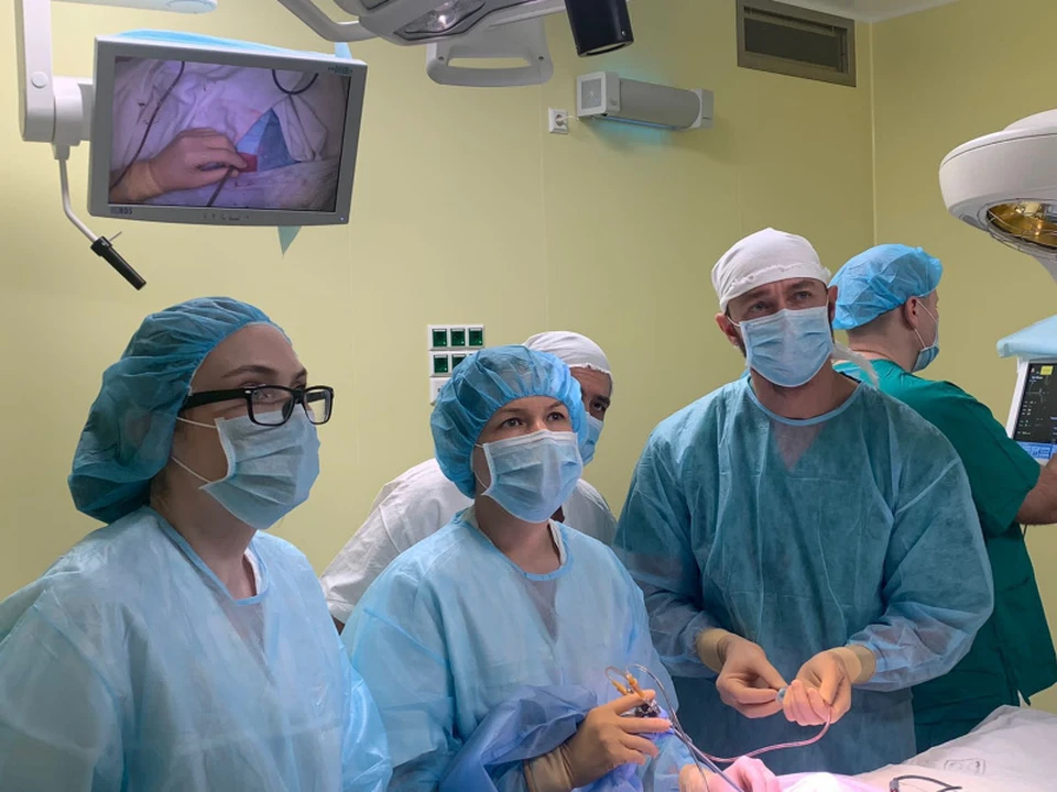 В Югре провели уникальную операцию новорожденному ребенку Фото: Департамент здравоохранения ХМАО-Югры