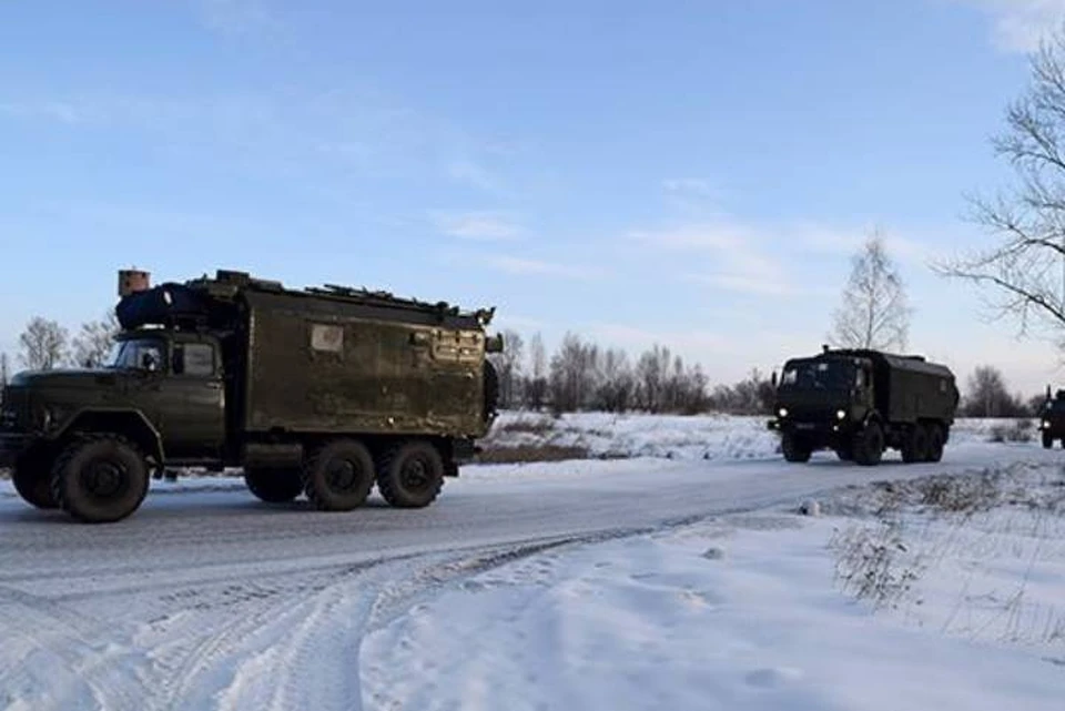 Минобороны:В Иркутской области прошли учения экипажей дальней авиации.