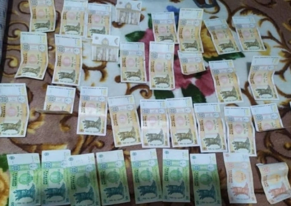 Во время обыска дома подозреваемого нашли похищенные деньги (Фото: скрин с видео).