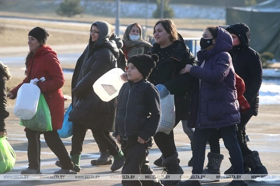 Мигранты пережили белорусскую зиму на границе с Польшей. Фото: БелТА