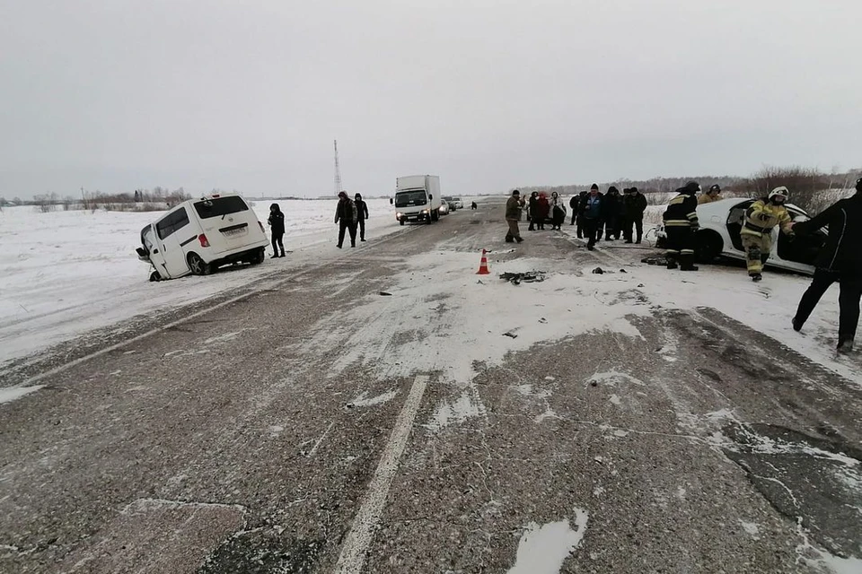 В ДТП погибли три человека. Фото: Госавтоинспекция по Новосибирской области