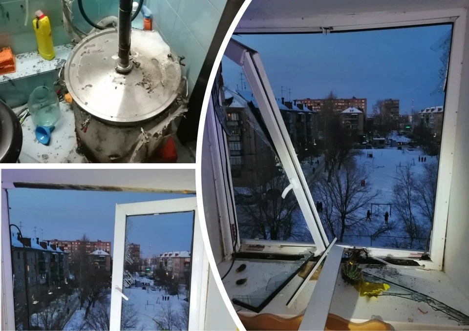 В квартире выбило окна и двери. Фото: прокуратура Челябинской области