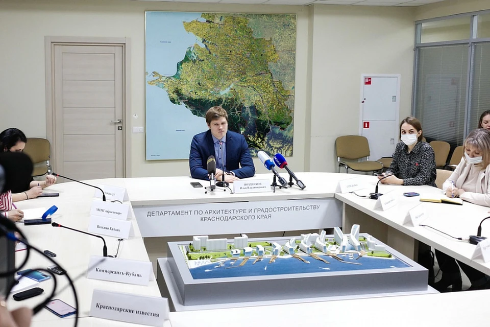 Разработка концепции нового мкр Краснодара почти завершена Фото: пресс-служба краевой администрации