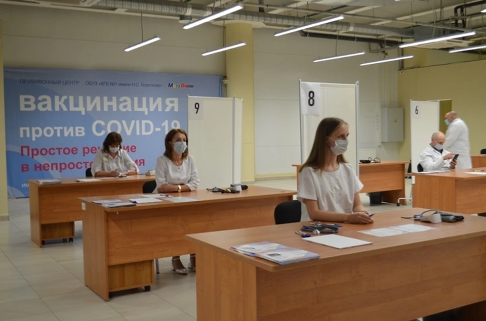 В Курской области действуют пункты вакцинации