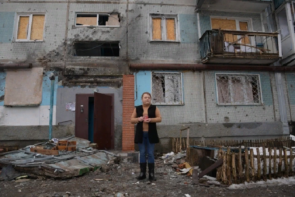 Под прицелом украинских силовиков оказались жилые кварталы города (архивное фото)