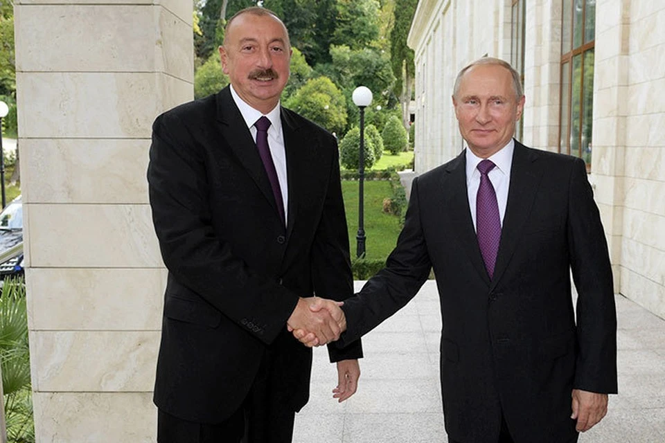 Путин и президент Азербайджана Алиев подпишут Декларацию о союзническом взаимодействии