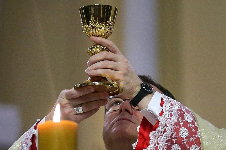 Епископ Паоло Пецци уже вошел в историю. Как минимум — скандальную. Фото: Валерий Шарифулин/ТАСС