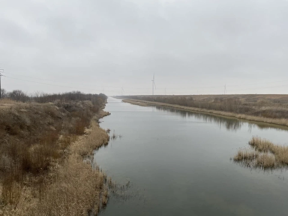Северо-Крымский канал закрывал до 90% потребности крымчан в воде до 2014 года. Фото: Telegram-канал главы РК Сергея Аксенова