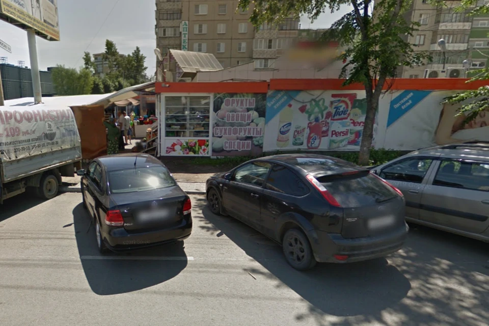 Рынок на Чичерина уберут, как только закончится договор. Фото: Google карты.