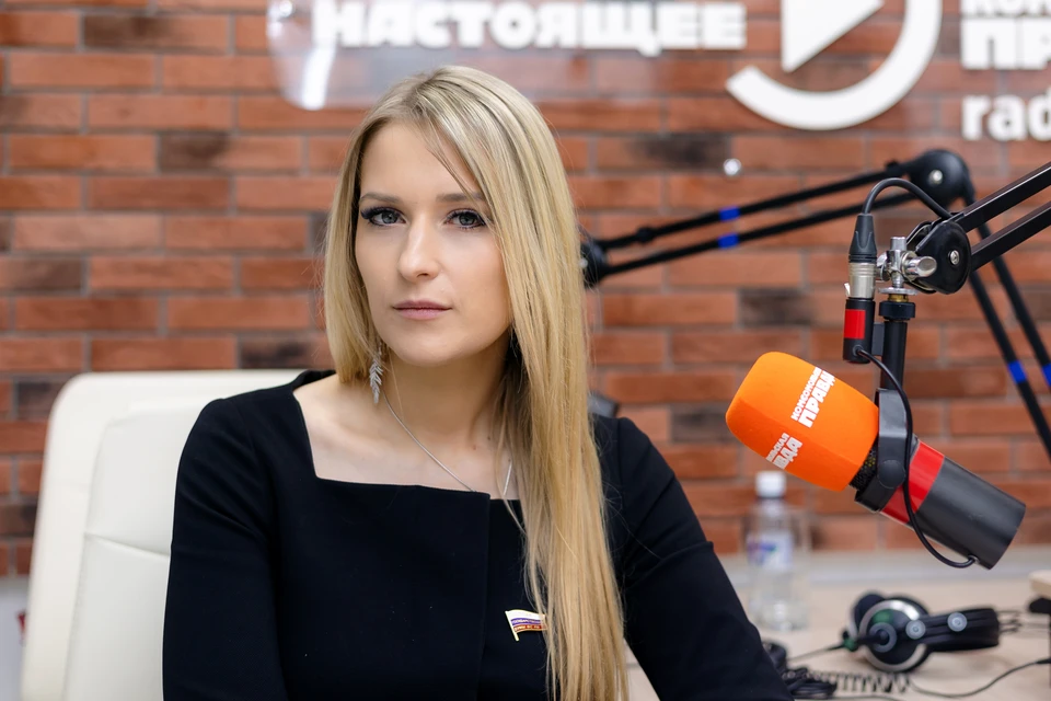 Яна Лантратова в эфире радио «Комсомольская правда — Челябинск»