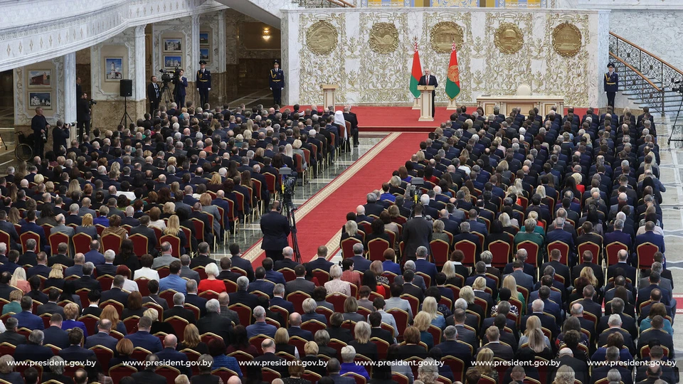 Президент рассказал о полномочиях ВНС. Фото: president.gov.by