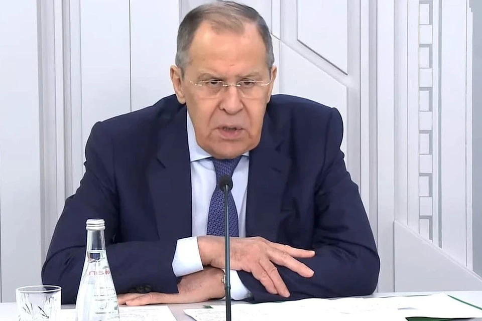 Глава МИД России Сергей Лавров, фото: кадр видео