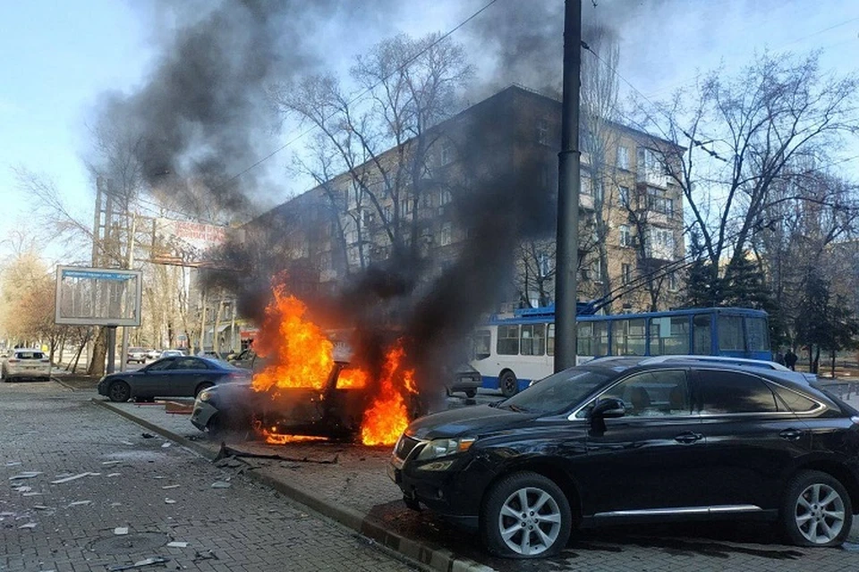ВСУ атаковали центр Донецка. Фото: администрация Донецка