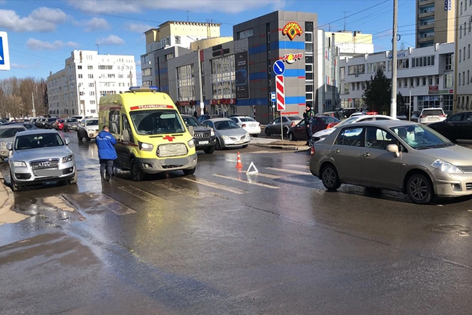 В ДТП пострадала женщина-пешеход Фото: УГИБДД России по Тверской области