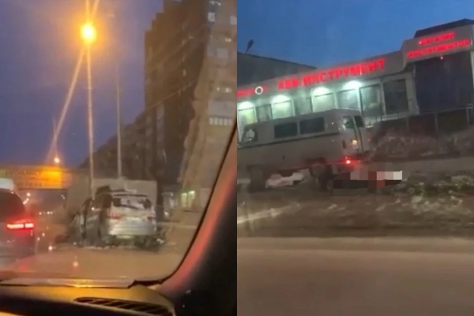 Чтобы вытащить пострадавших понадобилась спецтехника. Фото: АСТ-54