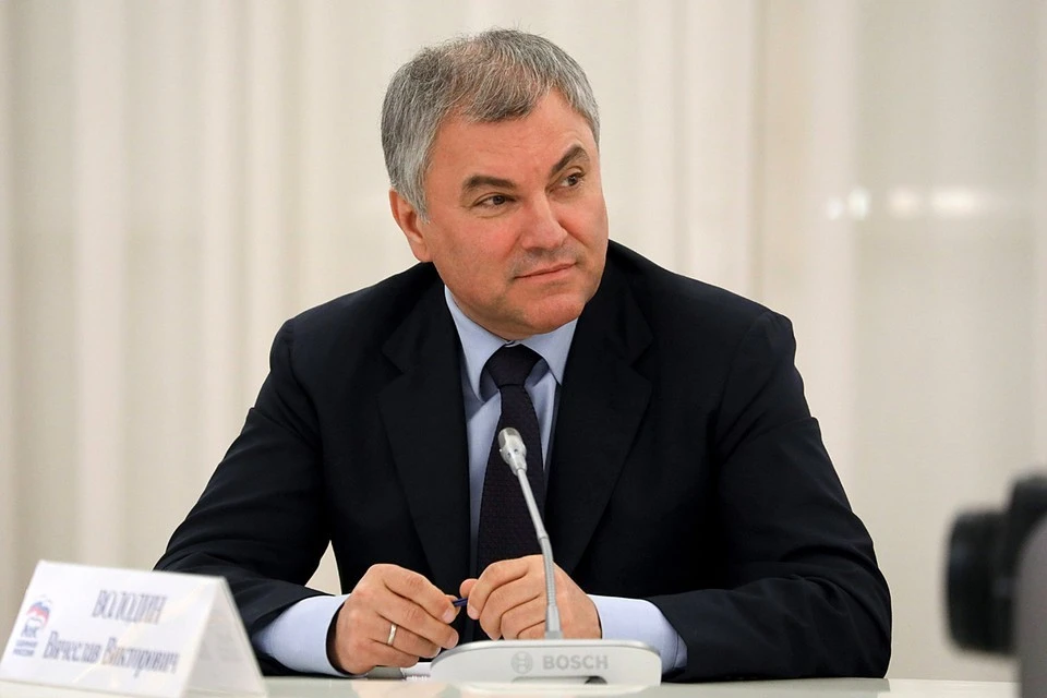 Спикер Госдумы РФ Вячеслав Володин, фото: Юлия Зырянова, ТАСС