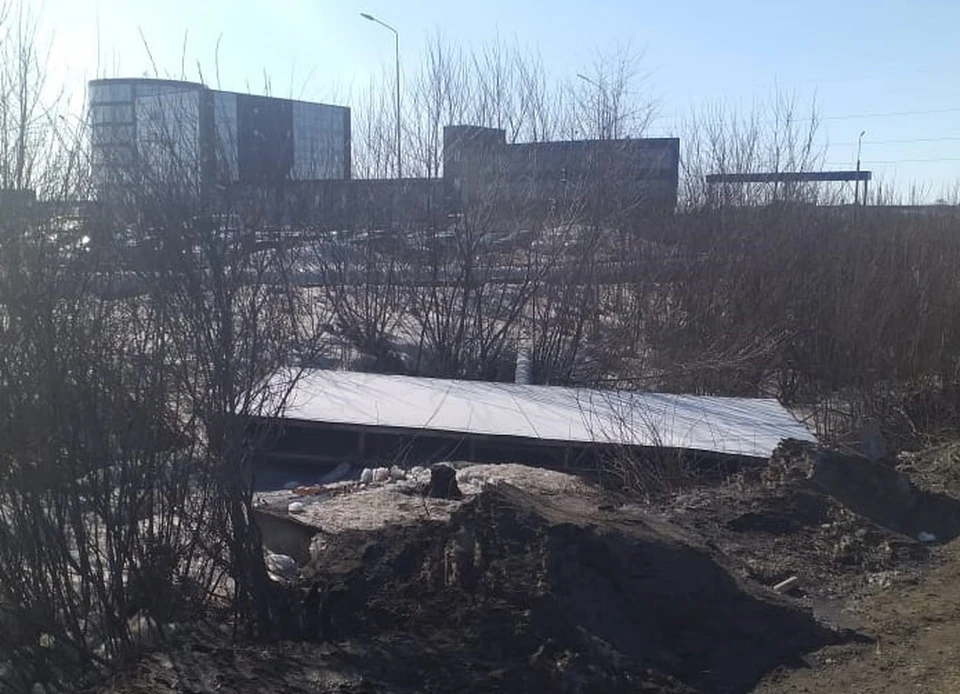 Фото с места ЧП.