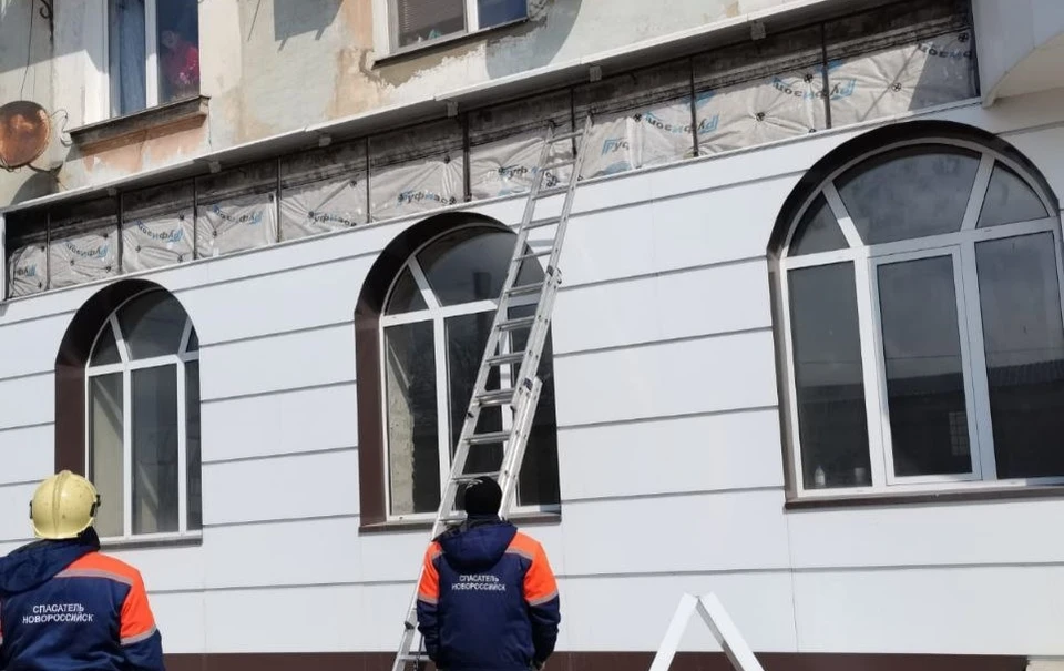 В Новороссийске объявлено штормовое предупреждение по сильному ветру Фото: t.me/alekseioderov