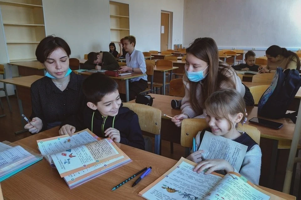 Ранее дети-беженцы признавались, что вдохновлены на продуктивную учебу. Фото: пресс-служба Ульяновского государственного педагогического университета им. И.Н. Ульянова