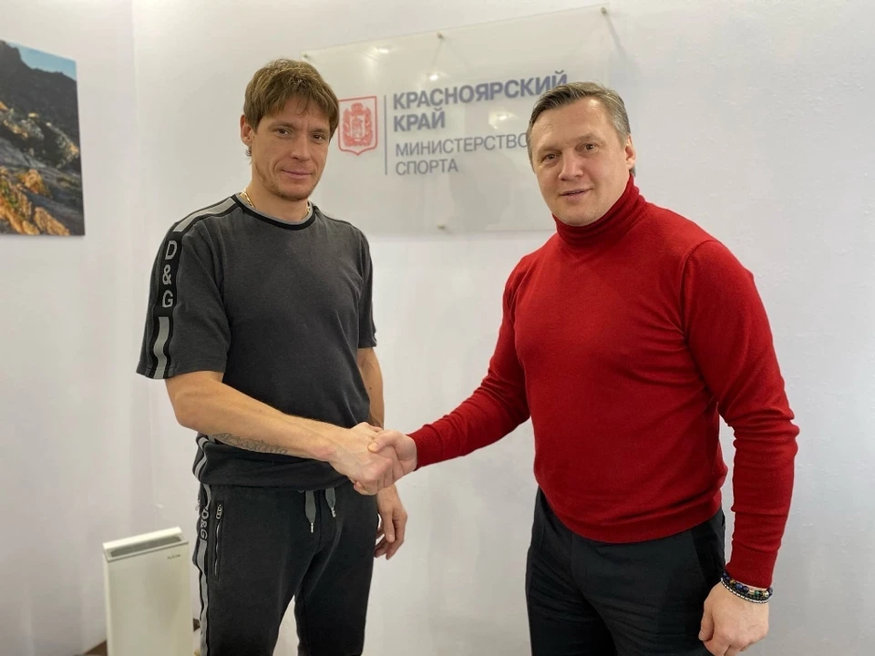 Экс-игрок Washington Capitals Александр Семин стал советником гендиректора красноярского ХК «Сокол». Фото: министерство спорта Красноярского края