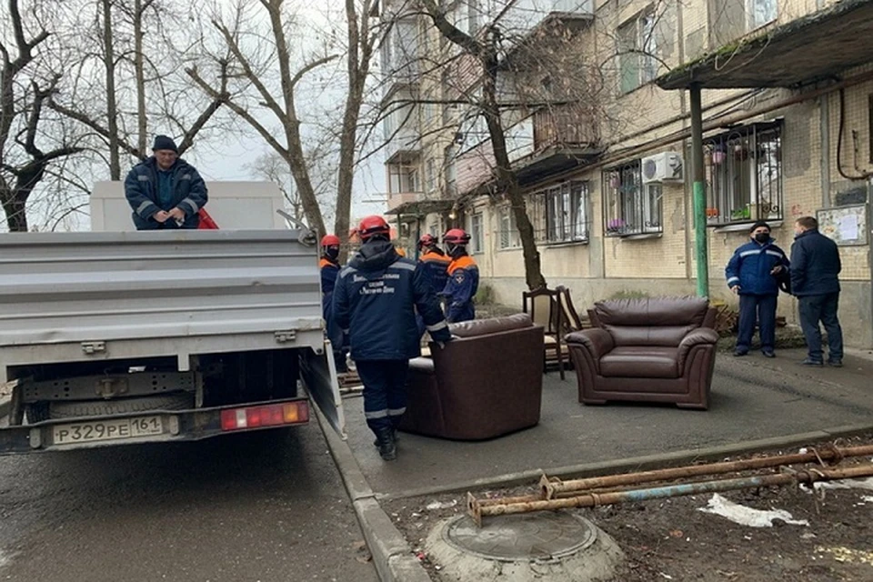 Ранее ростовчанам помогли с переездом на временные квартиры. Фото: сайт администрации Ростова.