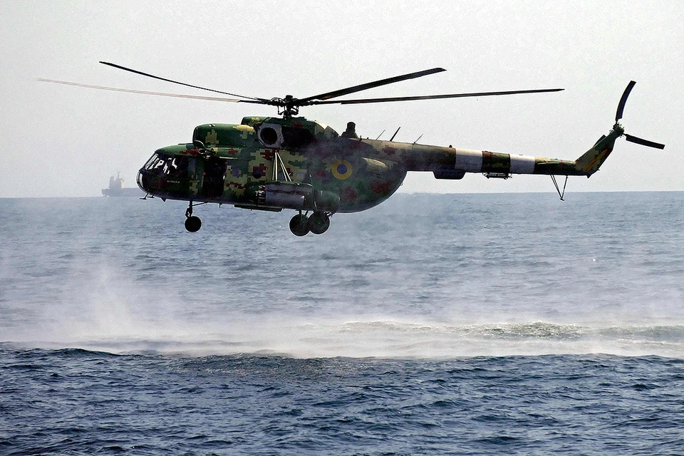 Вертолет Ми-8 Воздушных сил Украины.