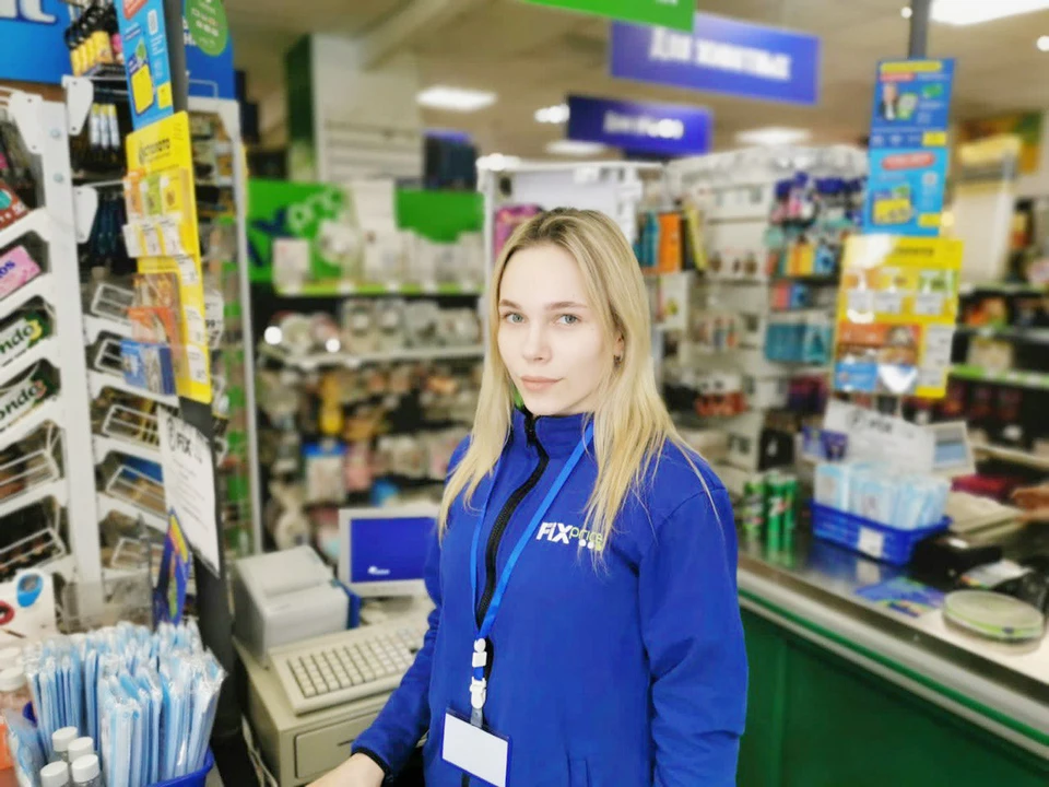Анастасия Краснюк - заведующая одного из магазинов Fix Price в Волгоградской области