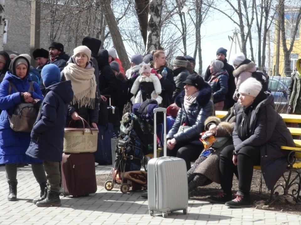 В Ростовскую область ежедневно продолжают прибывать сотни беженцев