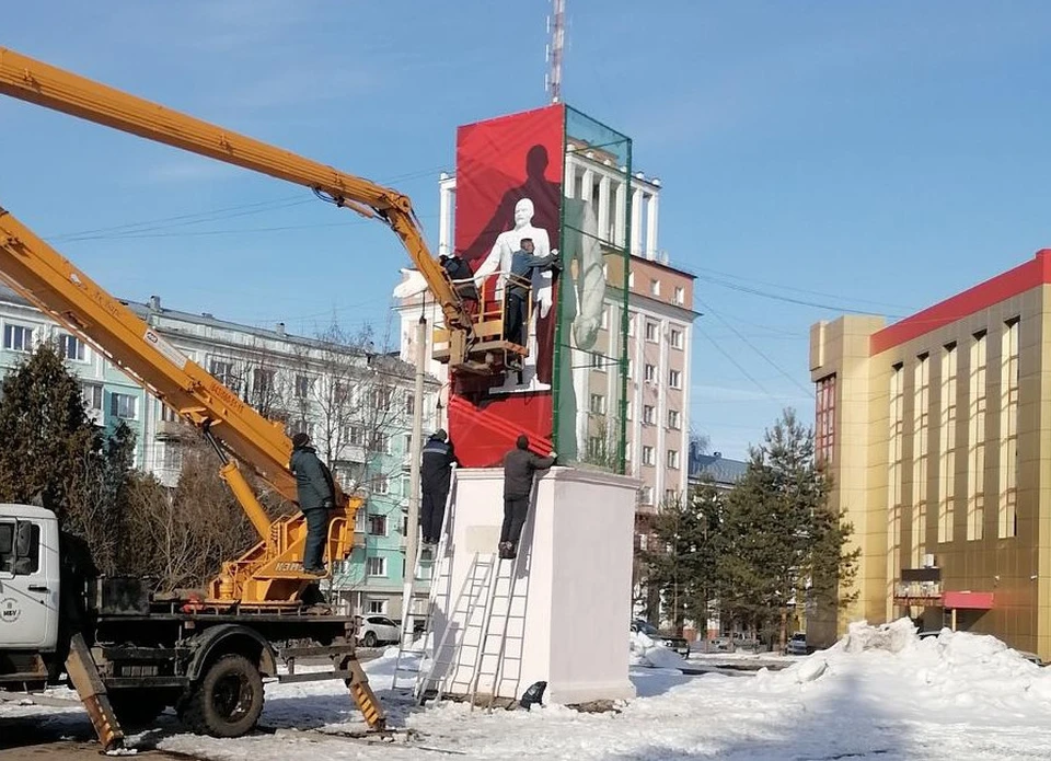 В Новомосковске Тульской области восстановят памятник Ленину